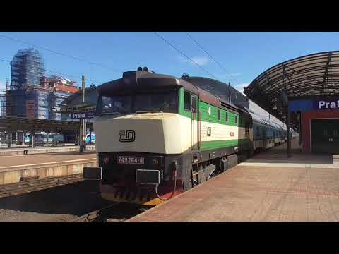 749.264 - odjezd Bardotky s tlumičem na Posázavský Pacifik