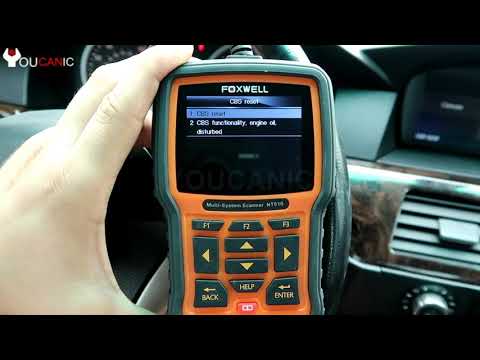 BMW CBS Reset with Foxwell Scanner | Step-by-Step Guide