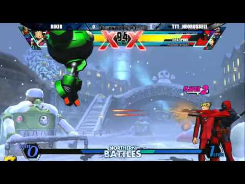 Northern Battles #6 Day 1 - uMvC3 - Rikir vs TTT_Neorussell