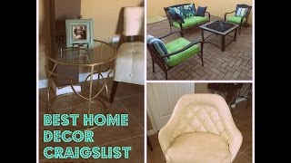 Best Home Decor Craigslist Finds!!!