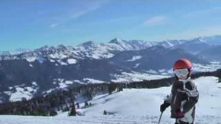 preview picture of video 'Kenan ski Semnoz janvier 2010'