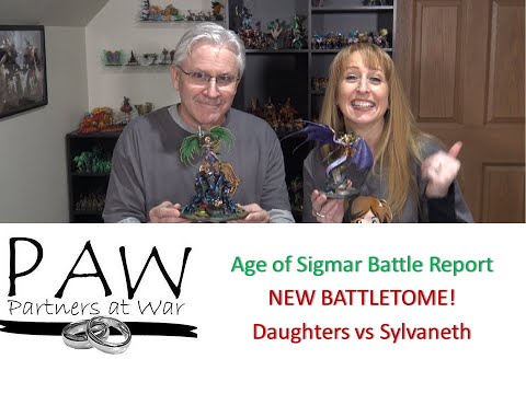 Age of Sigmar Battle Report: Daughters of Khaine vs. Sylvaneth - NEW BATTLETOME!