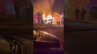 Fire Destroys Home On New Year's Eve