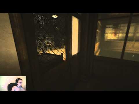 My Girlfriend plays Outlast for the first time.