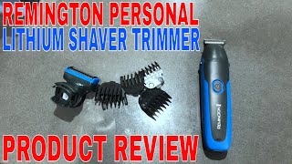 ✅  How To Use Remington Personal Lithium Shaver Trimmer Review
