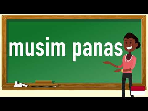 How to pronounce musim panas  in Indonesian
