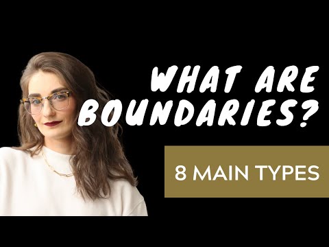 What are Boundaries? The 8 Main Types