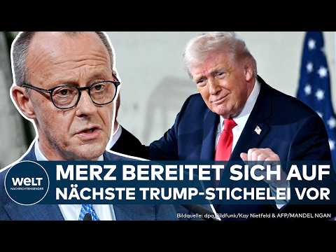 USA: Kanzler Merz lässt giftige Druckmittelliste anfertigen! Damit will er Trump Paroli bieten