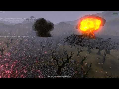 2500 Tornado Trooper and nuclean bombs VS 10000 Giant Ogre! Ultimate Epic Battle Simulator UEBS