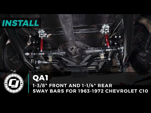 Classic Chevy Front and Rear Sway Bar | QA1 | 1963-1972 C10 Install