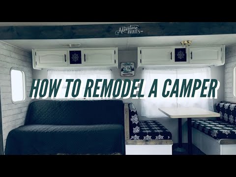 How to Remodel a Camper - Great DIY Ideas!