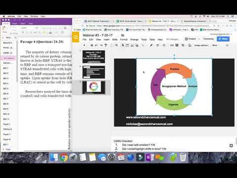 MCAT Science Passage Breakdown