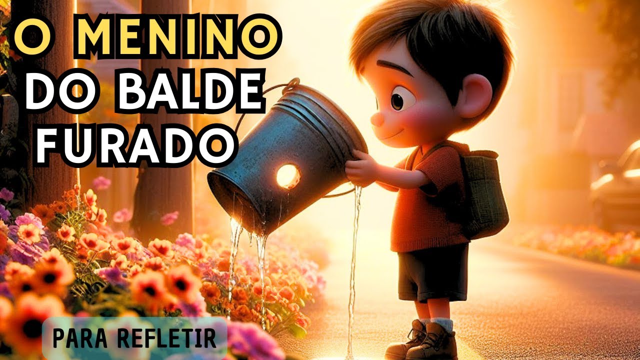 A LIÇÃO DO BALDE FURADO QUE VAI MUDAR SUA PERSPECTIVA DE VIDA