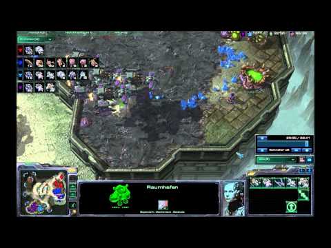 Starcraft 2 Gameplay - Parkus (t) Tellik (t) VS Markus (t) iVoDkA (z) Part 2
