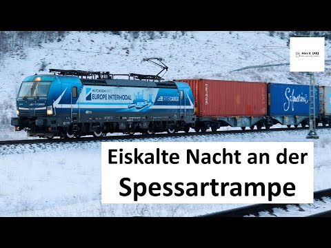 Freezing cold night on the Spessart ramp | Winter fun & perfect weather | Alex E
