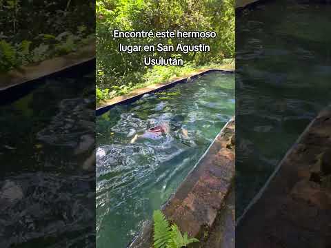 Manantiales la bomba San Agustin Usulután