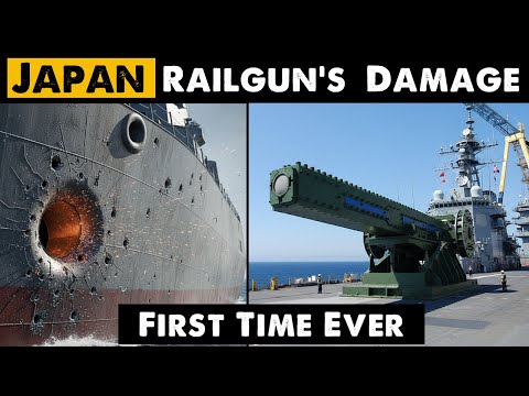 Japan’s First-Ever Real Railgun Damage Demo at Sea Shocks the World!