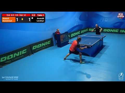 17:30 Nazarii Kovalchuk 3-2 Anatolii Levshyn West 3 WIN CUP 17.10.2022 | TABLE TENNIS WINCUP