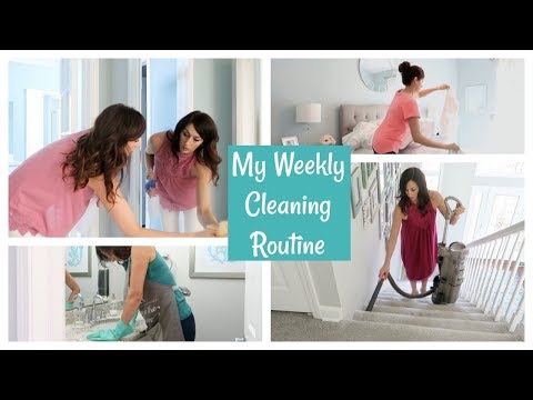 My Weekly Cleaning Routine | How I Clean My House Video