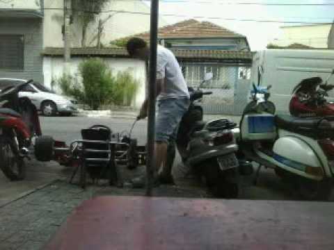 Kart TechSpeed,ano 2000, com motor Stihl, categoria Cadet