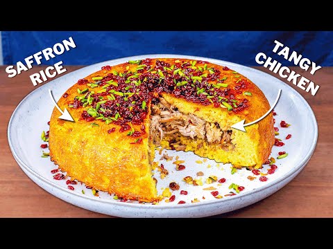 Iranischer Tahchin ist der edelste Reis überhaupt.