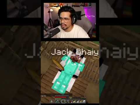AFRAHAM ALI GAMING - THE JACK minecraft hardcore moment