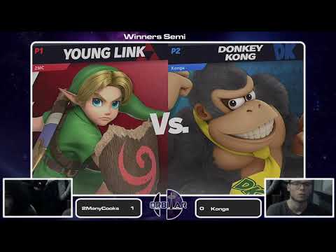 2ManyCooks (Young Link) vs KoL | Konga (Donkey Kong) - Orbitar 61 - Top 8