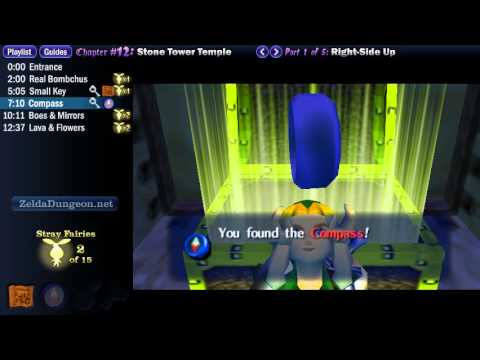 Legend of Zelda Majora's Mask Walkthrough 12 (1/5) "Stone Tower Temple: Right-Side Up"