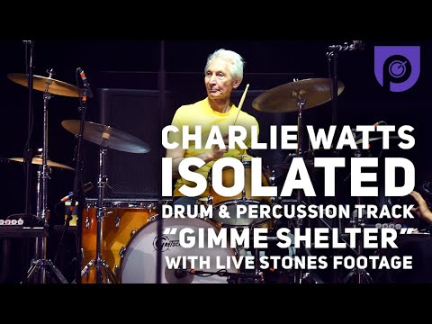GIMMIE SHELTER - CHARLIE WATTS | ISOLATED DRUMS