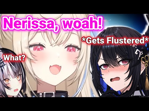 𝗥𝗮𝗿𝗲 𝗺𝗼𝗺𝗲𝗻𝘁 𝗼𝗳 𝗡𝗲𝗿𝗶𝘀𝘀𝗮 𝗴𝗲𝘁𝘁𝗶𝗻𝗴 𝗳𝗹𝘂𝘀𝘁𝗲𝗿𝗲𝗱 𝘄𝗶𝘁𝗵 𝗵𝗲𝗿 𝗼𝘄𝗻 𝘄𝗼𝗿𝗱𝘀...