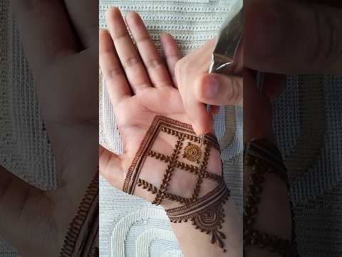 Simple mehndi design | Easy mehndi design | mehndi design | Front hand mehndi design #mehndi #henna