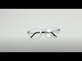 Silhouette Eyeglasses Model 2938 Color 1110 Crystal Clear