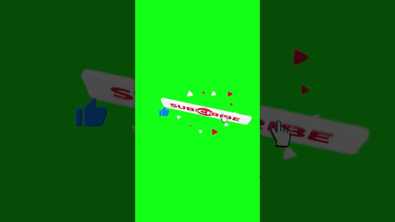 Subscribe Green Screen Button - Like Share - No Copyright #subscribe #shorts