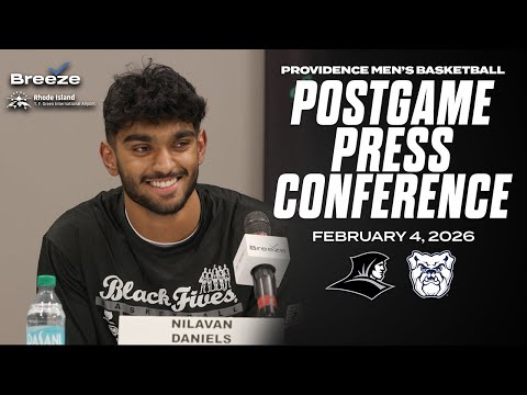26.2.4 Providence MBB vs. Butler Postgame Press Conference