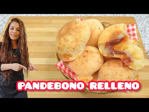 Cómo hacer PANDEBONO RELLENO CON BOCADILLO 😋 receta tradicional VALLUNA