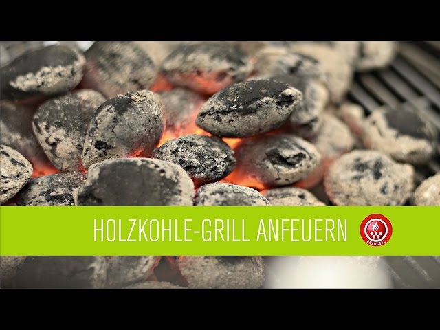 Video Teaser für OUTDOORCHEF - HOLZKOHLE-GRILL ANFEUERN