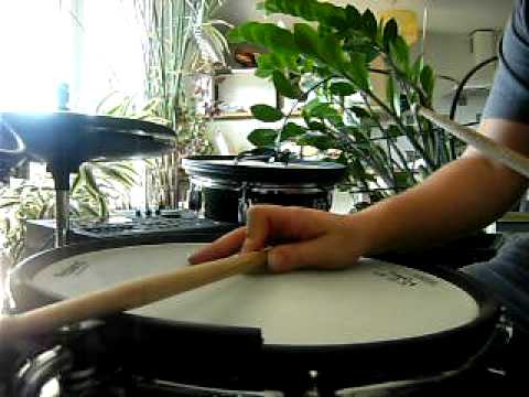 E-Snare drum with 4 zones + 2 muted zones+Pos sensing