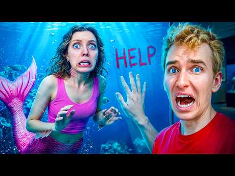 I’M TURNING INTO A MERMAID… *HELP ME*