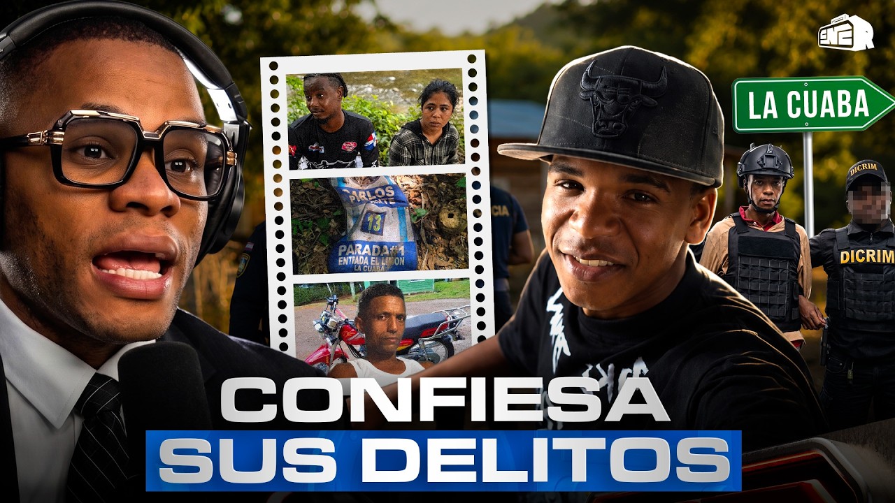 DUEÑO DE LA CUABA CONFIESA A TOLENTINO SUS DELITOS Y MUESTRA CHALECO Y OSAMENTA