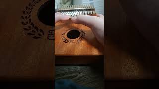 Ophelia by the Lumineers on kalimba #ophelia #lumineers #kalimba #music #shorts
