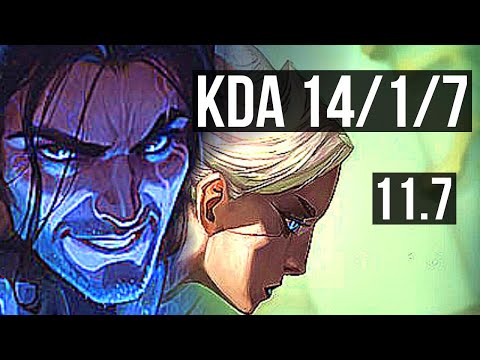 SYLAS vs CAMILLE (TOP) | 14/1/7, 7 solo kills, Legendary, 500+ games | EUW Master | v11.7