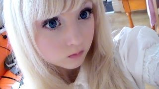 How to look like a doll (make up)