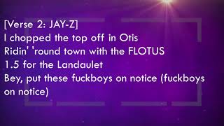 DJ Khaled - Top Off ft. JAY Z, Future, Beyoncé [Lyric Video]