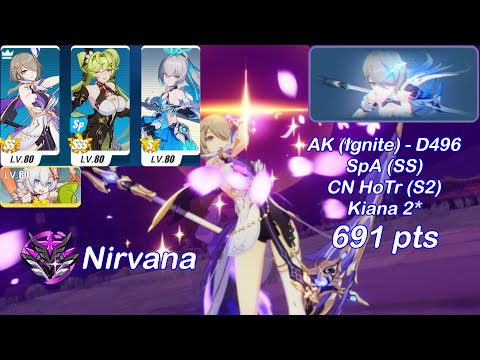 Nirvana D496 - AK (Ignite) [691] - SpA (SS) CN HoTr (S2) [Kiana 2*]