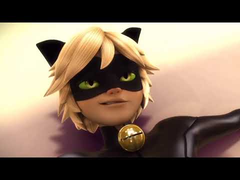 Chat noir is being hot for 18 seconds straight