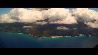 Coastal and Canyon Flight Over Kauai, Hawaii