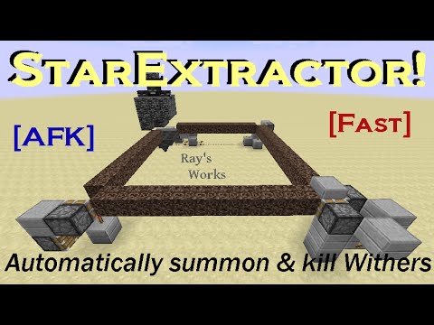 StarExtractor! Withers automatisch beschwören und töten! [AFK] | 1.9-1.21+ Minecraft