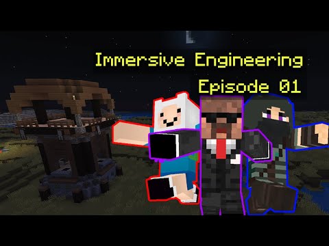 Minecraft - Immersive Engineering Ep 01 - Getting Started