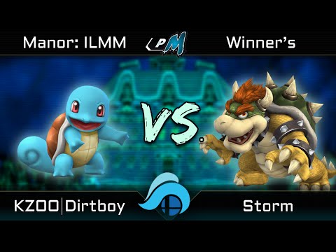 Manor Smash Project M Singles - Kzoo | Dirtboy (Squirtle) vs. Storm (Bowser)