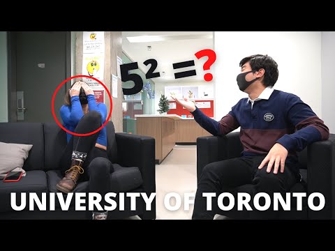 Asking UofT Students FIFTH GRADE Questions | Are You Smarter Than a 5th Grader University of Toronto